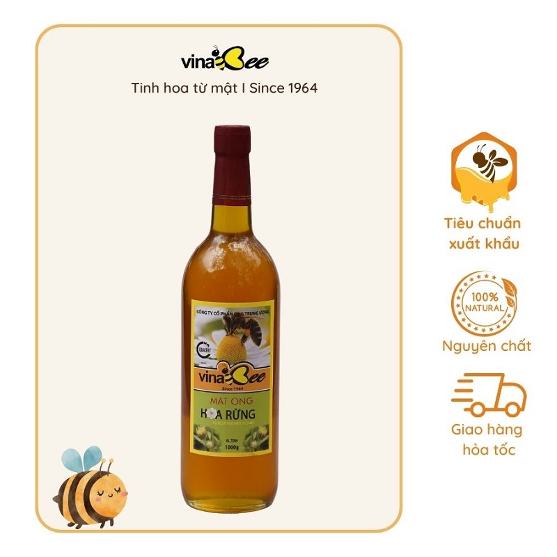 Mật ong hoa rừng 700g - Bảo vệ sức khỏe cả gia đình thời điểm giao mùa Mật ong hoa rừng 700g - Bảo vệ sức khỏe cả gia đình thời điểm giao mùa