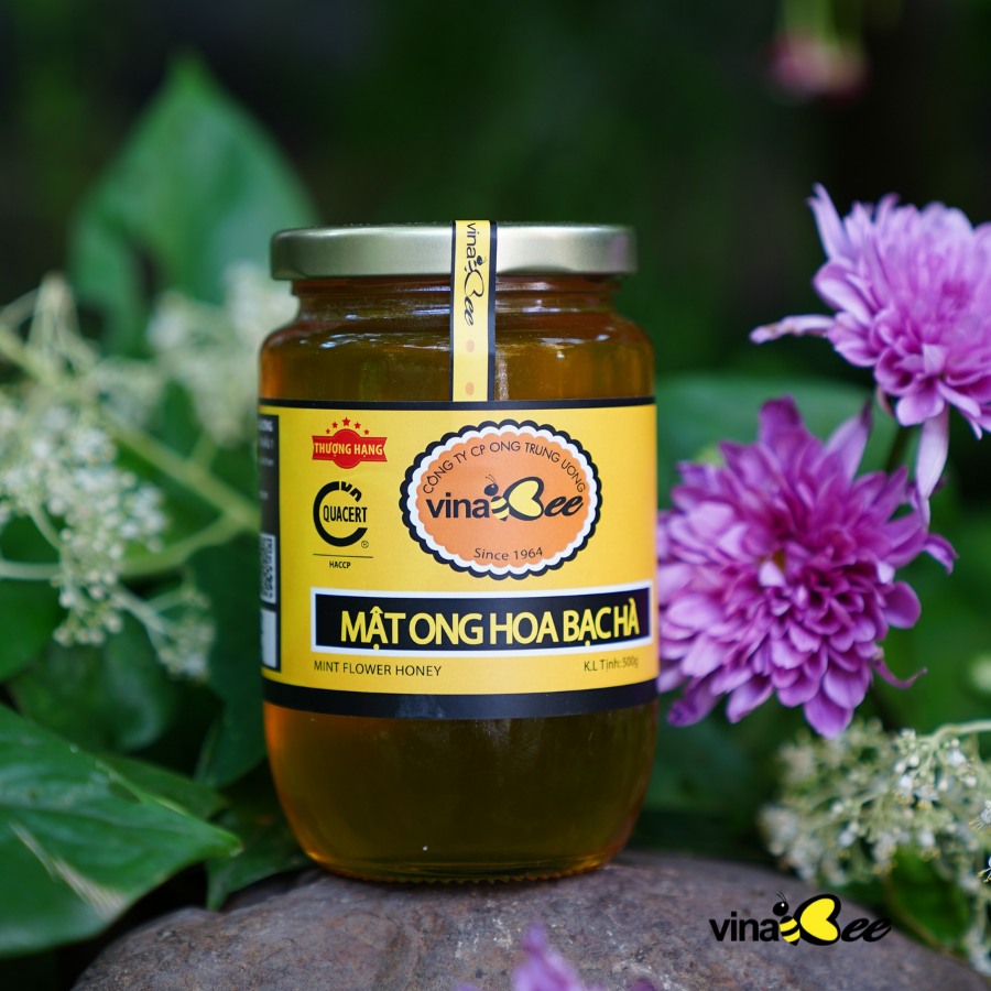 Mật ong bạc hà 500g - Món quà sức khỏe ý nghĩa Mật ong bạc hà 500g - Món quà sức khỏe ý nghĩa