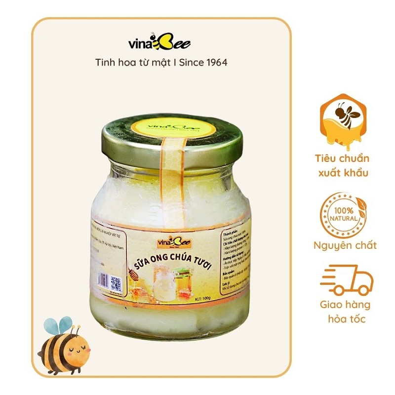 Sữa ong chúa 100g: Bí quyết đẹp da từ sâu bên trong Sữa ong chúa 100g: Bí quyết đẹp da từ sâu bên trong